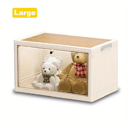 Unfold the future of storage: our durable folding plastic box