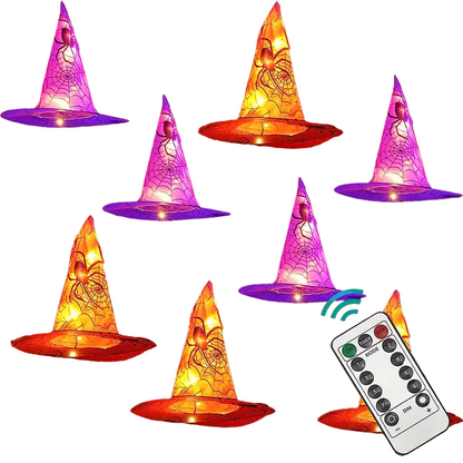 Witchy Illuminations: 8 Enchanted Hanging Hat Lights