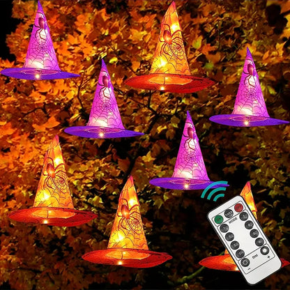 Witchy Illuminations: 8 Enchanted Hanging Hat Lights