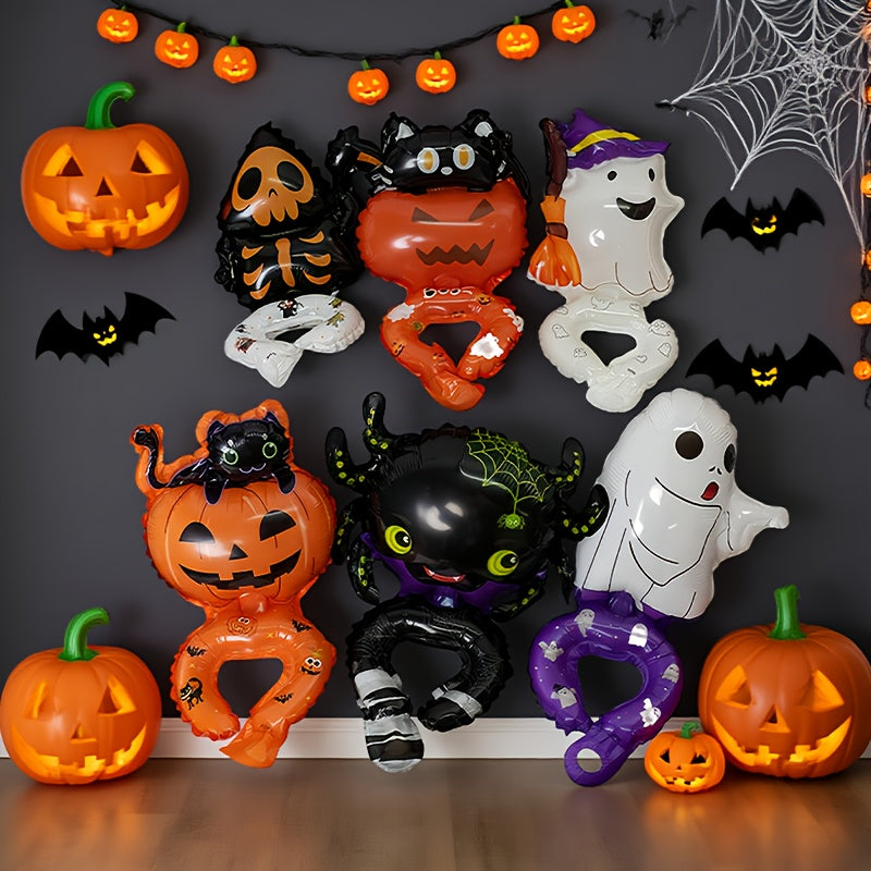 Halloween Pumpkin Wrist Balloons (50pcs)