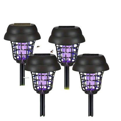 Solar Mosquito Killer Lights Outdoor UV Insect Repellent (4-Pack)