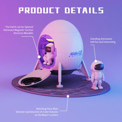 Astronaut Galaxy Projector with Lunar Mat