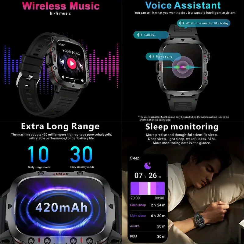 Outdoor SmartWatch - Black