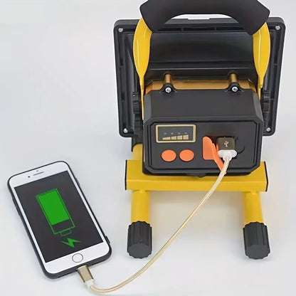 6000mAh Super Bright Multi-Functional Outdoor Charging Light