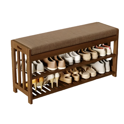 Organizer & Dustproof Storage Shoe Rack - 2-Tier