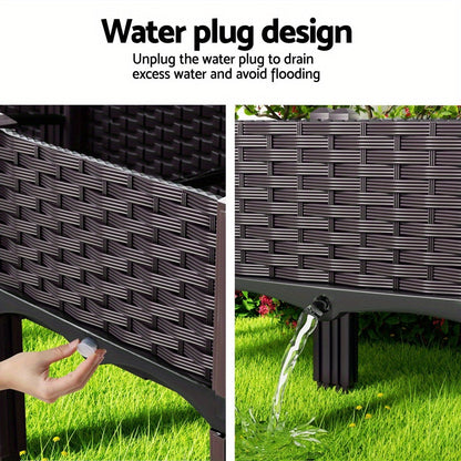 Raised Garden Bed Planter Box for Herbs & Vegetables