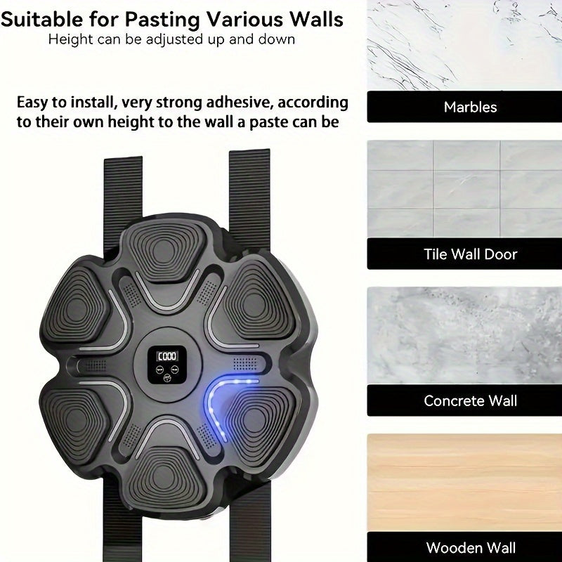 Wireless Wall Punching Pad with Gloves