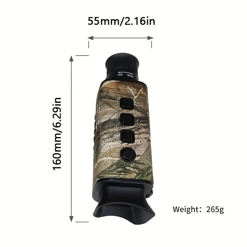Camo Night Vision Monocular - 8X Digital Infrared Telescope