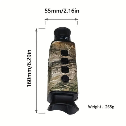 Camo Night Vision Monocular - 8X Digital Infrared Telescope