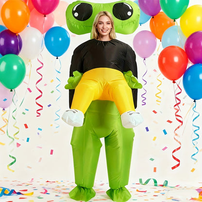Self-Inflating Alien Abduction Costume with USB Power