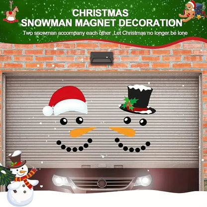 Add Cheer with 1 Set of Merry Christmas Decorative Garage Door Magnet Stickers