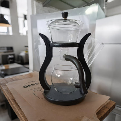 Lazy Kung Fu Glass Teapot Set with Infuser