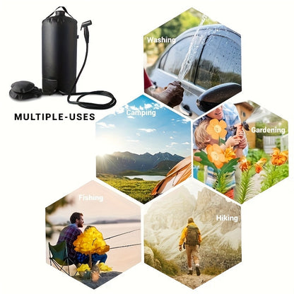 Shower Bag with Pump & Nozzle