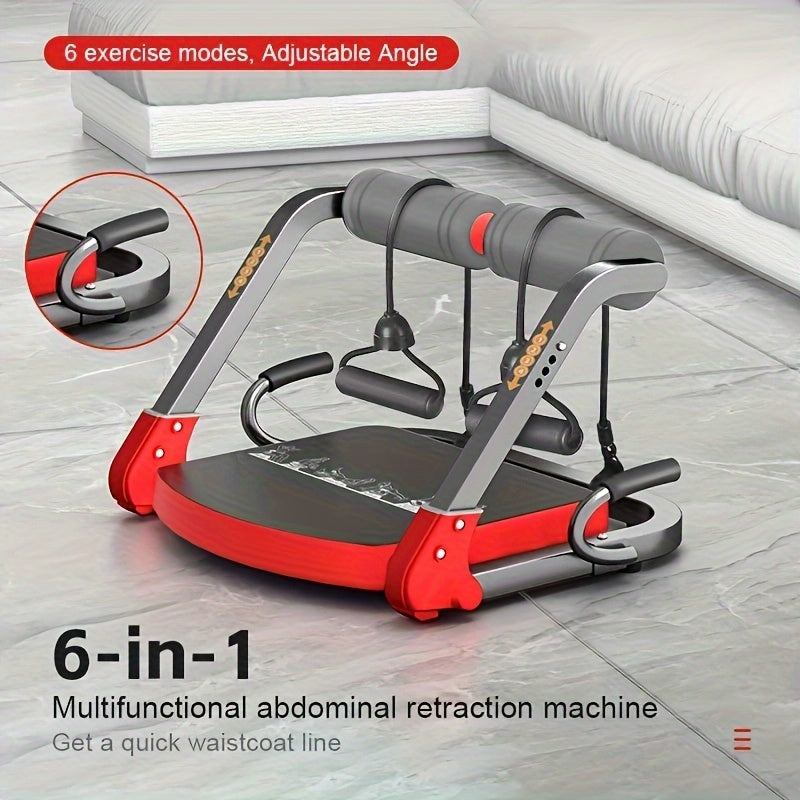 6-in-1 Abdominal Trainer Core Strength Home Gym