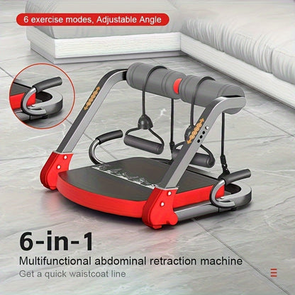 6-in-1 Abdominal Trainer Core Strength Home Gym
