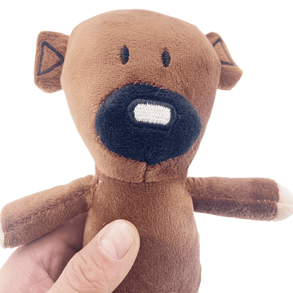 Plush Bean Bear Comfort Pillow Toy for Small