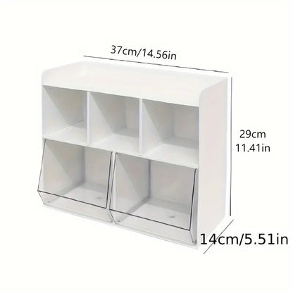 Multi-Purpose Milk Color Cup Storage Rack