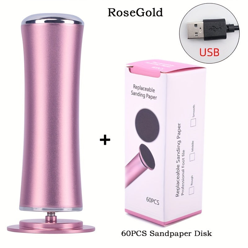 Electric Foot Callus Remover USB Smooth Skin Tool