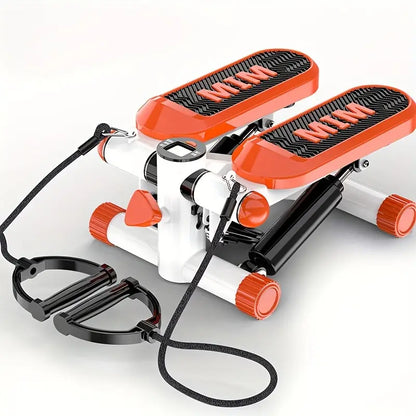 Mini Stepping Machine with Balance Training Pedal and Pull Rope