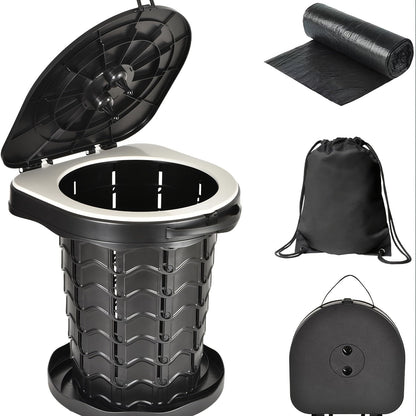 Camping Toilet Portable Adjustable Potty
