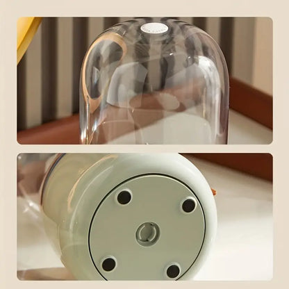 360° Rotating Makeup Brush Organiser