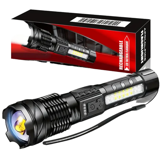 Powerful Rechargeable Torch Flood Light for Outdoor Camping