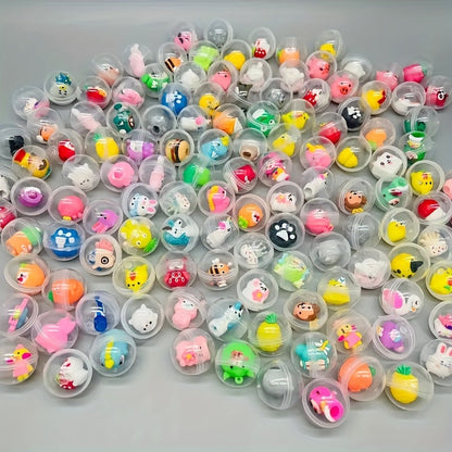 50pcs Kawaii Capsule Toys Set for Gumball Machines