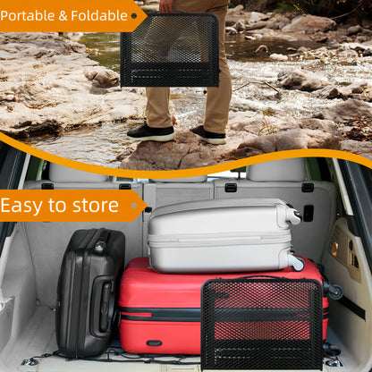 Black Metal Casual Side Table