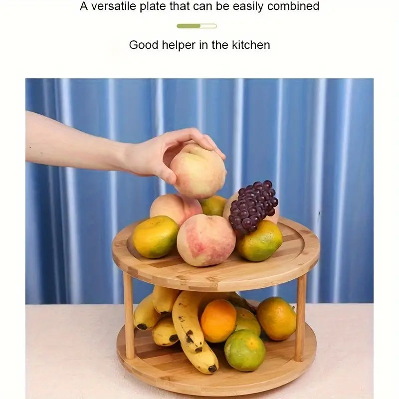 1pc Cosmetic Rotating Seasoning Rack