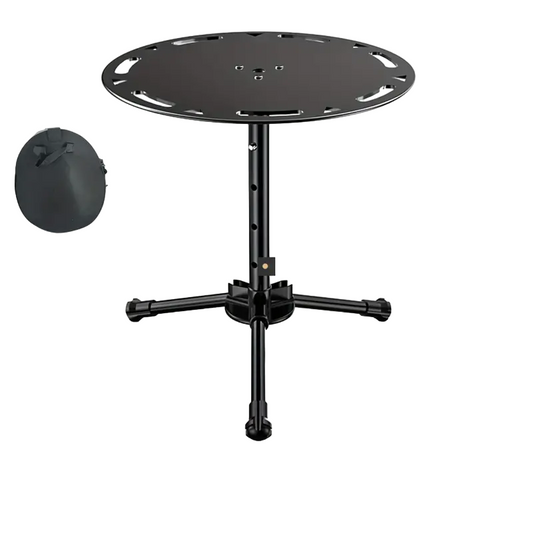 Portable Multifunctional Aluminum Alloy Tripod Table - Adjustable & Foldable