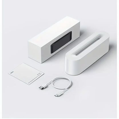 Mini USB-Powered Color-Changing Flame Aroma Diffuser & Cool Mist Humidifier - White