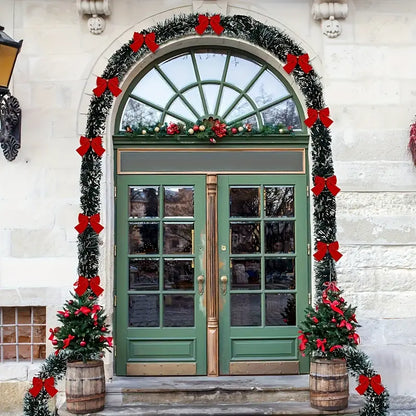 Sparkling Christmas Tinsel Garland - 179.83 cm | Festive Metallic Twist Decoration