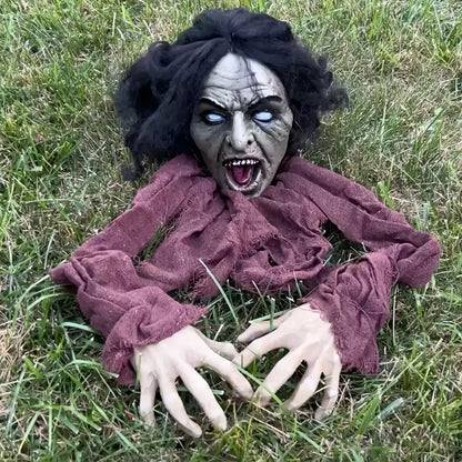 Female Zombie Crawler - Ghost Prop