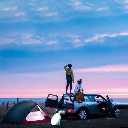 Solar LED Camping Light with Magnetic Base