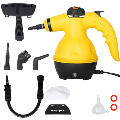 Handheld Steam Cleaner with 1000W 9 Accessories