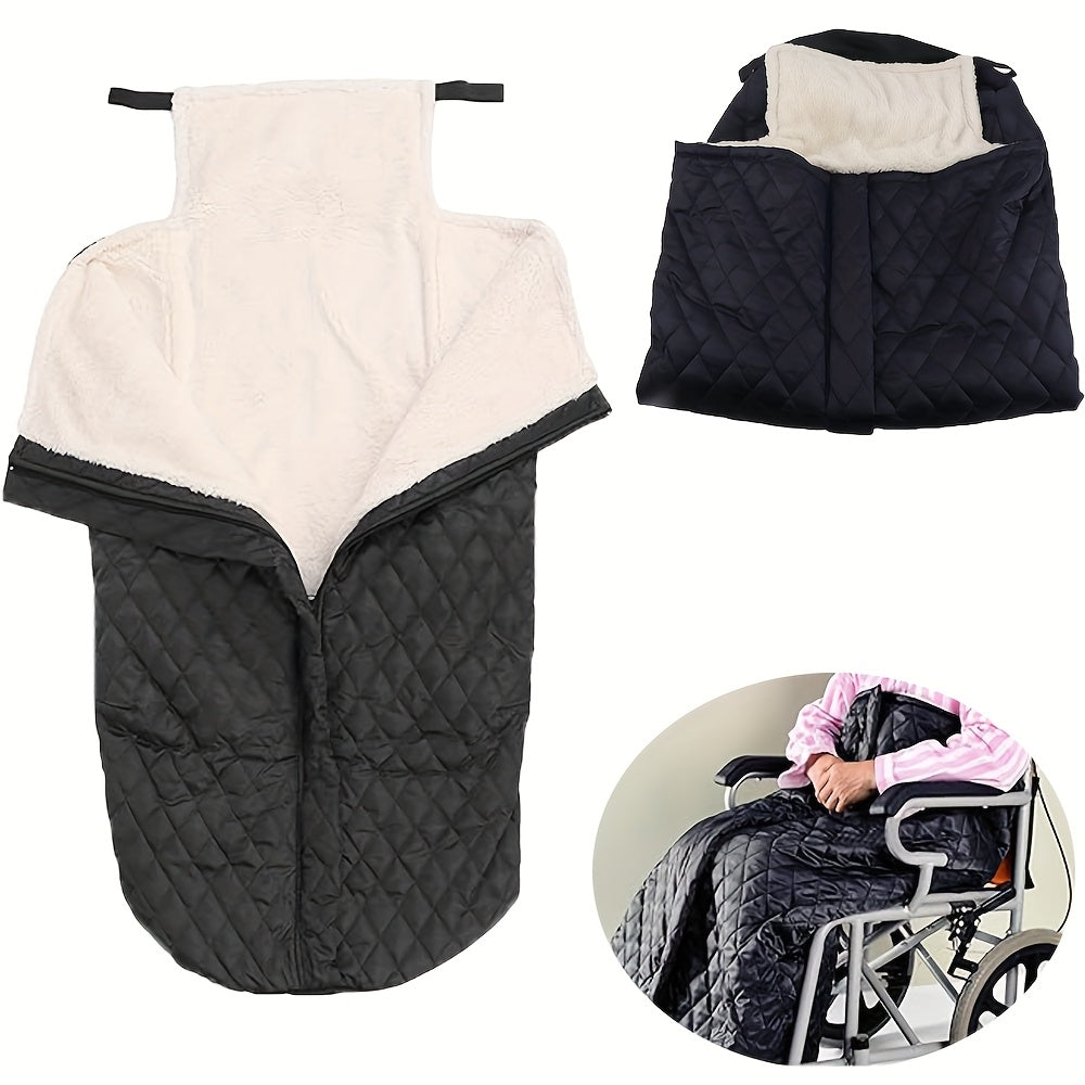 Thickened Windproof Wheelchair Blanket Outdoor Use