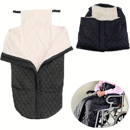 Thickened Windproof Wheelchair Blanket Outdoor Use