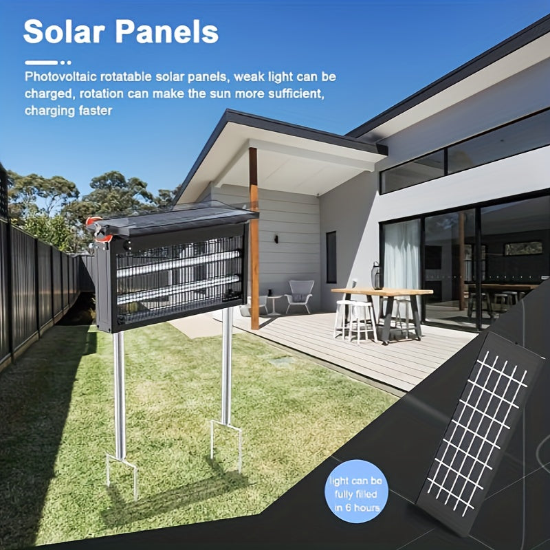 Solar Mosquito Lamp Outdoor USB Camping Garden Light