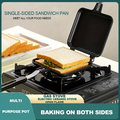 Double-Sided Non-Stick Sandwich Maker & Griddle Pan
