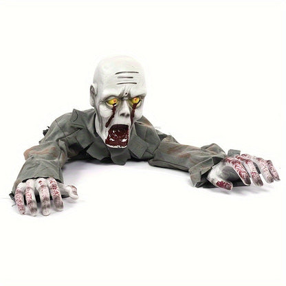 Halloween Crawling Zombie Animated Decoration