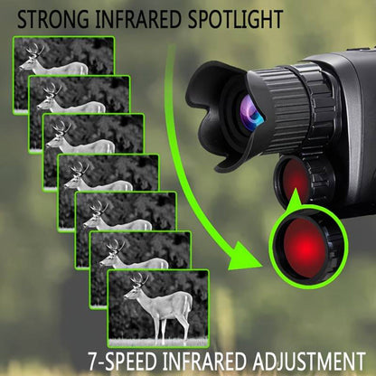 R7 Infrared Night Vision Monocular for Outdoor Use