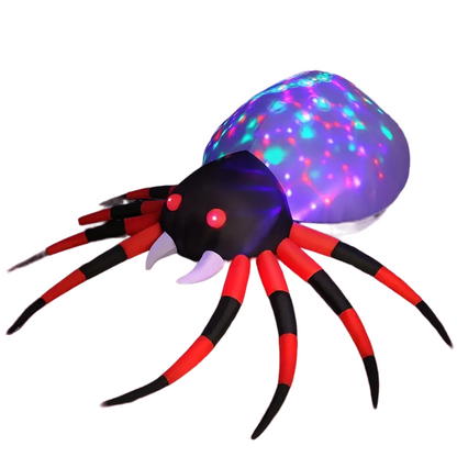 Enchanted Glow: The Magic Light Inflatable Spider