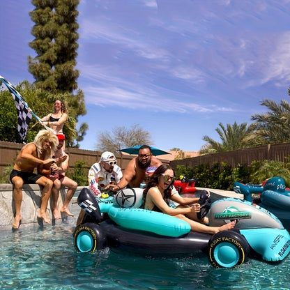 Inflatable F1 Racing Float with Seat