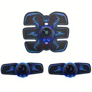 Rechargeable Remote Control Abdominal Muscle Toner, Muscle Trainer, Body Muscle Stimulator EMS Massager- Tone Your Abs, Hips, And Buttocks At Home