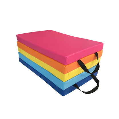 Folding Rainbow Gymnastics Fitness Mat Non-Slip