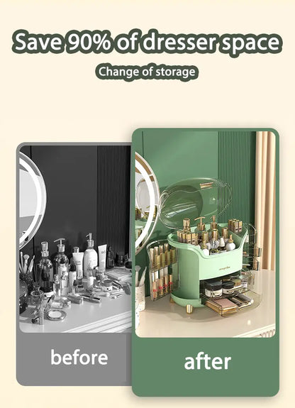 Sturdy Desktop Cosmetics Storage Box Dustproof and Waterproof Design