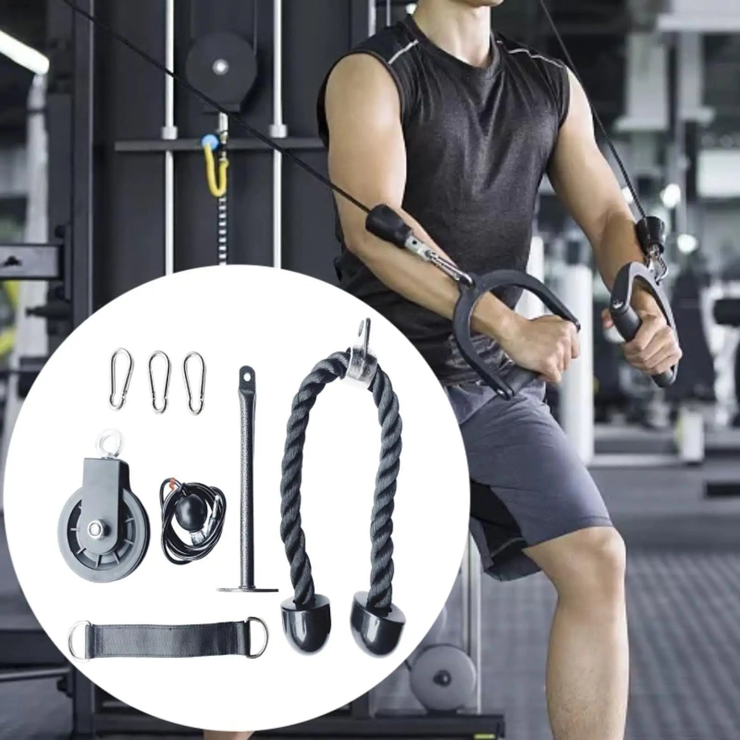 Strength Training Kit - Dumbbell Rack & Accessories