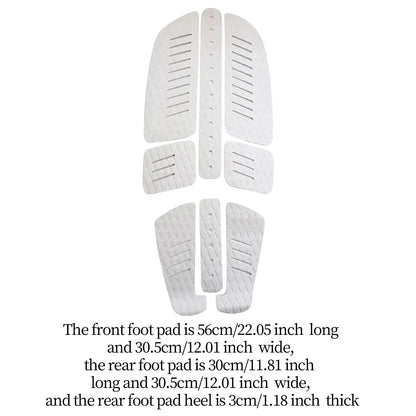 8-Piece Surf Deck Traction Pad Set