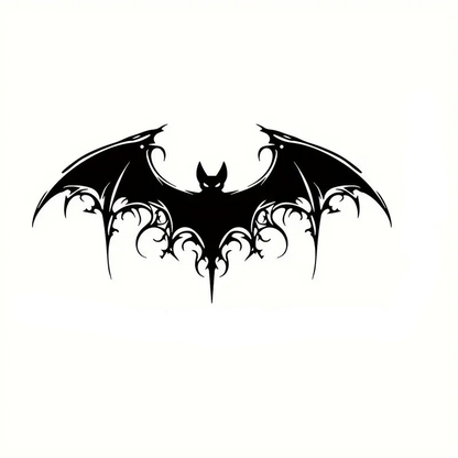 Victorian Gothic - Giant Majestic Bat Metal Wall Art