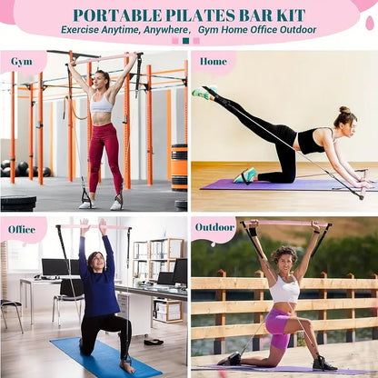 21pcs Yoga & Pilates Bar Kit